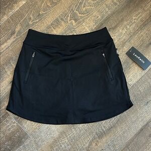New Lou Keith Tennis Golf Skort Black - Stretch Women's Size Medium